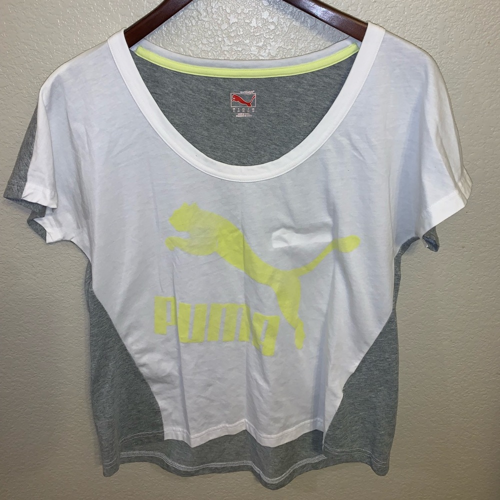 Puma men’s short, short sleeve activewear tee